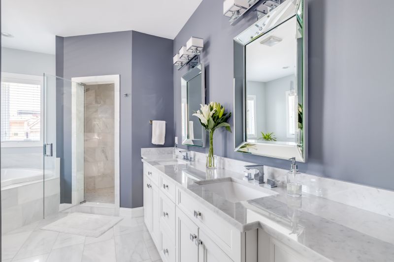 Wide Picture of Modern Bathroom