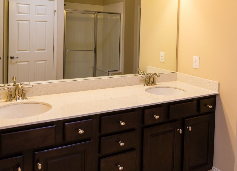 Dual Sinks with Custom Cabinetry